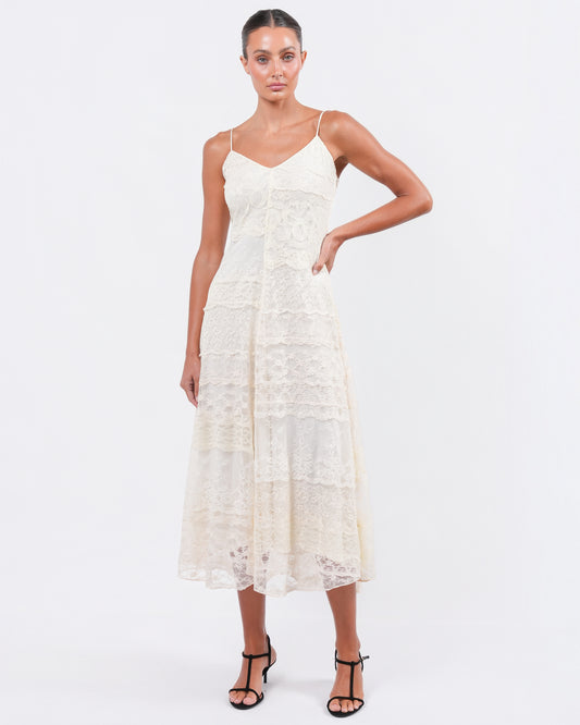 SS 1993 Patchwork Lace Dress
