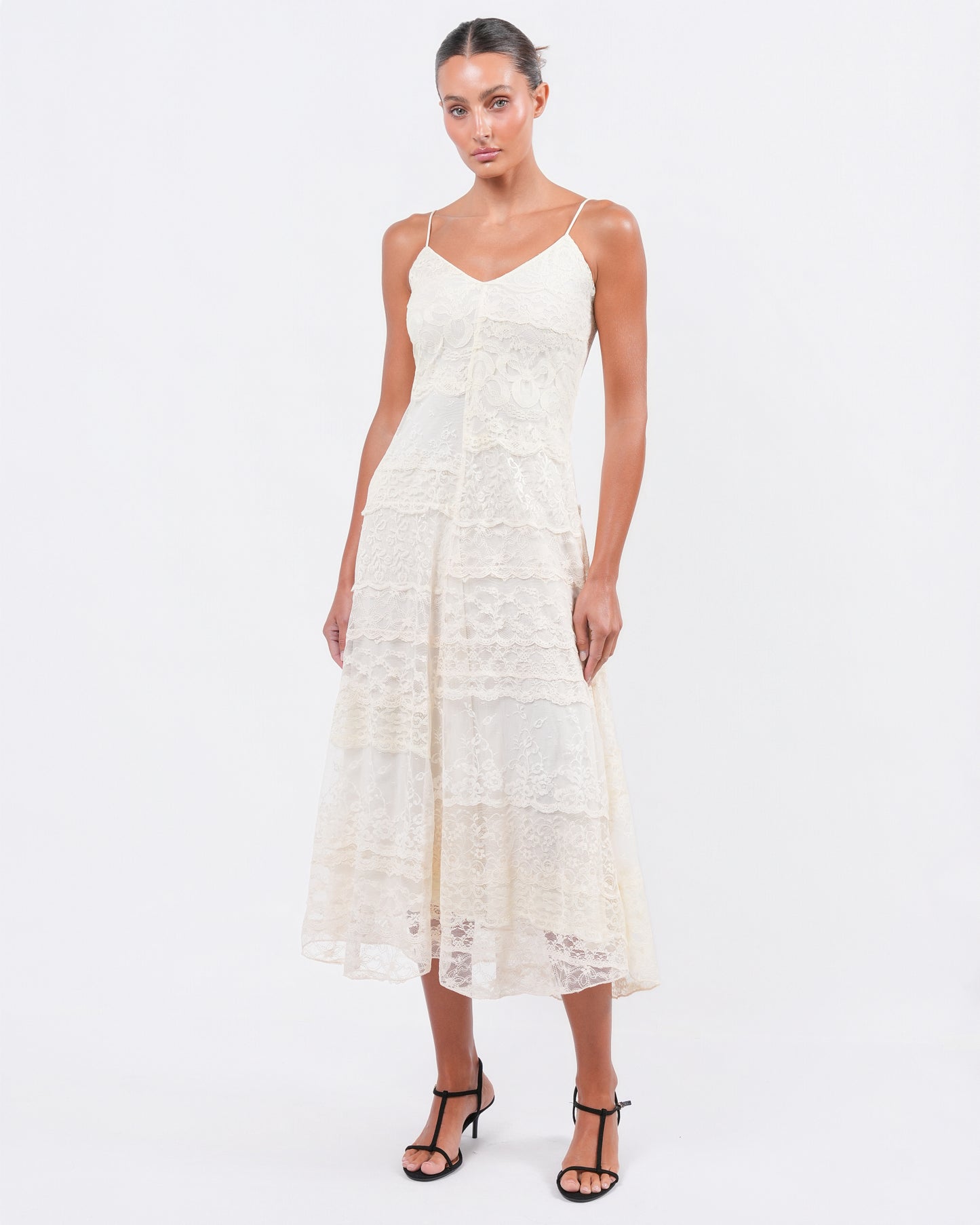 SS 1993 Patchwork Lace Dress