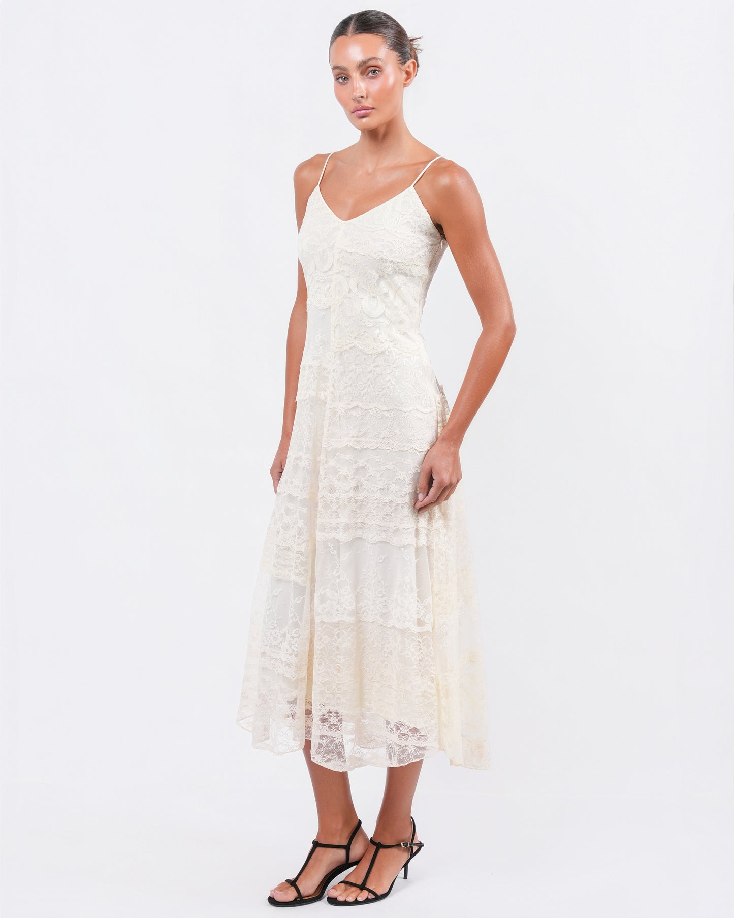SS 1993 Patchwork Lace Dress