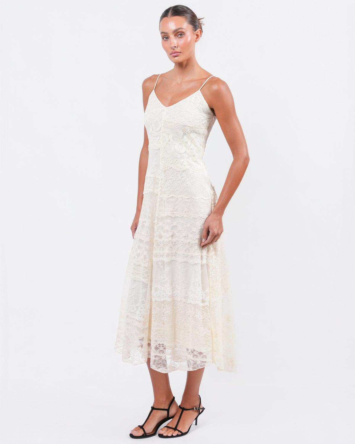SS 1993 Patchwork Lace Dress