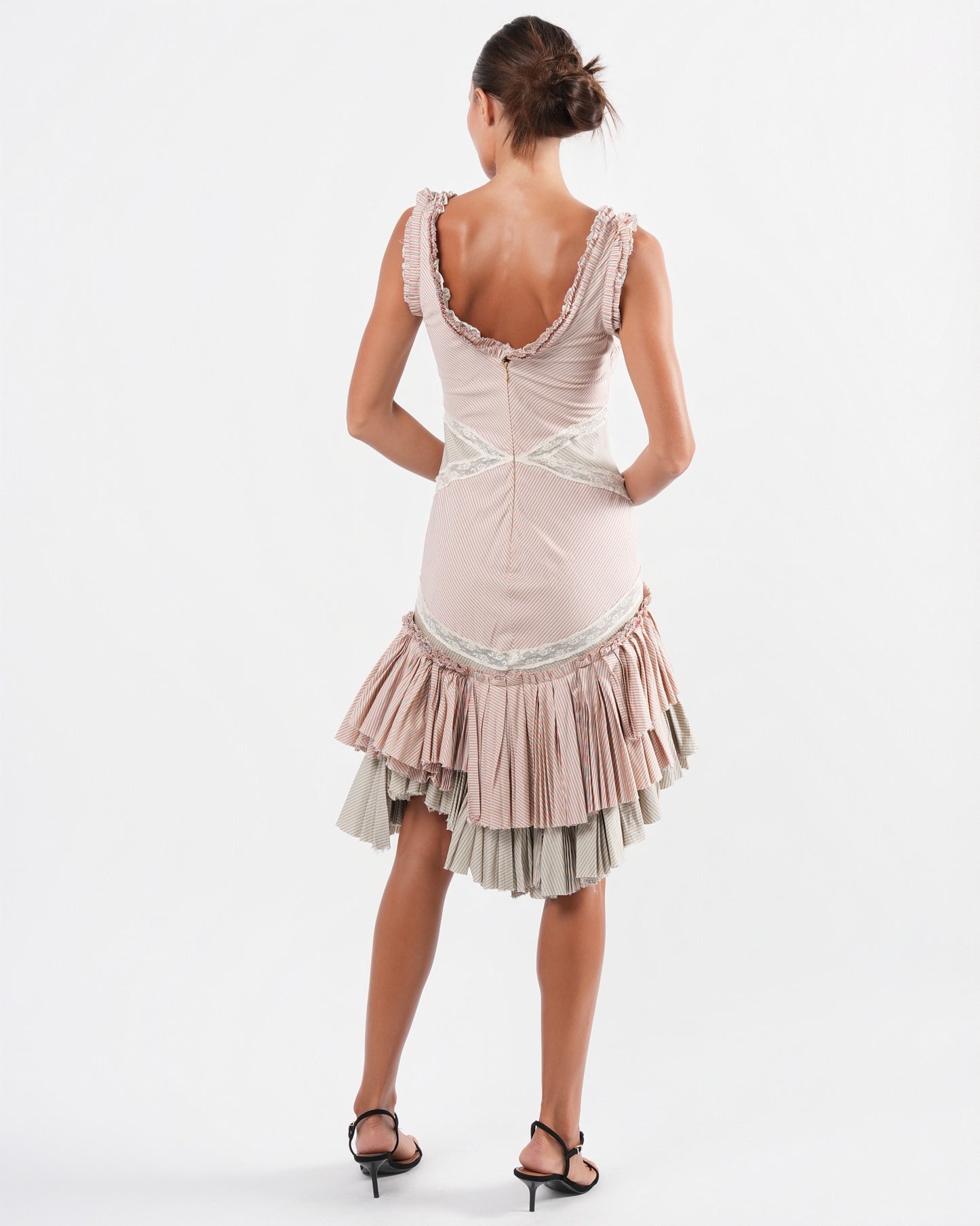 SS 2005 "It's Only A Game" Cotton and Lace Dress