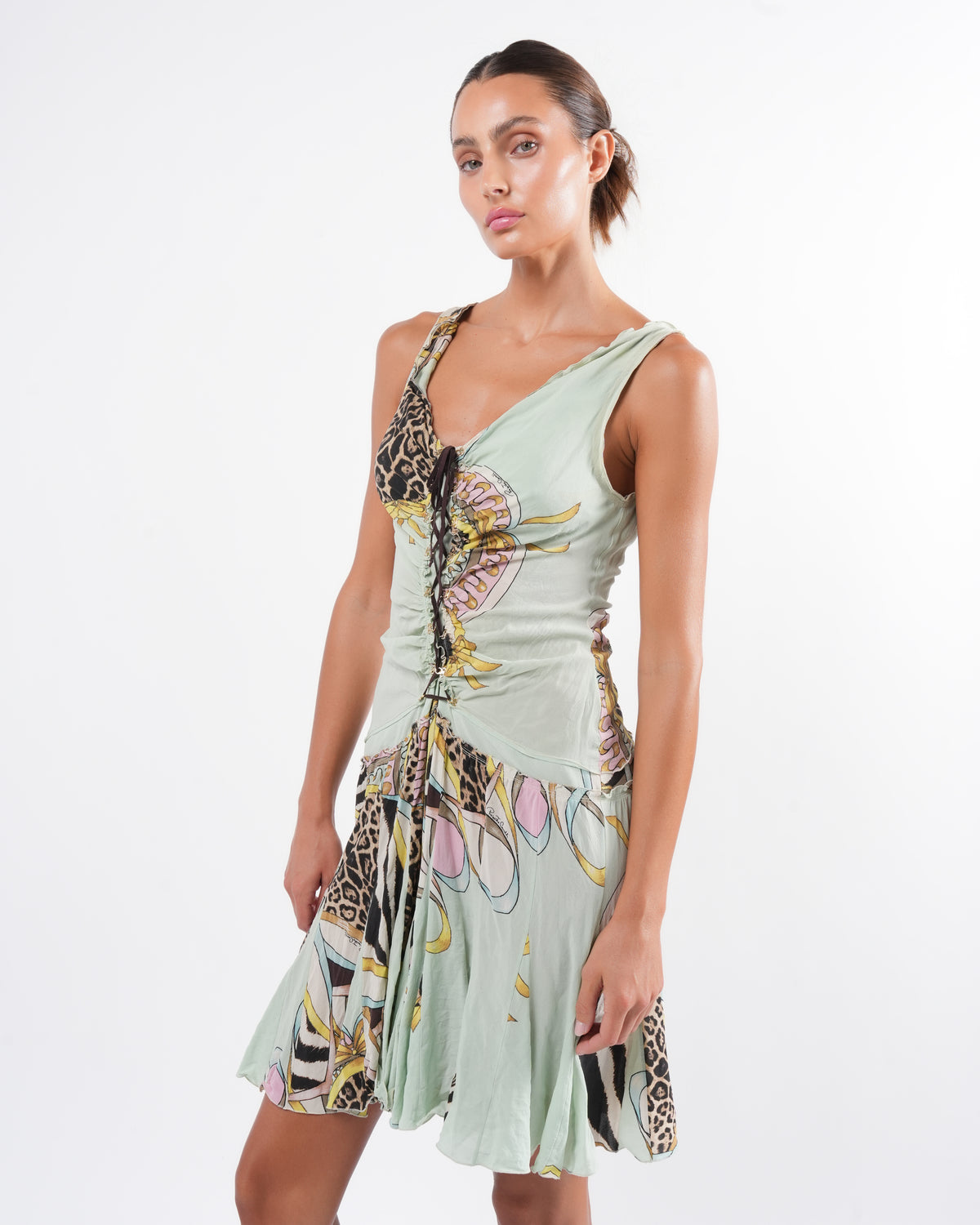 SS 2004 Lace-Up Dress