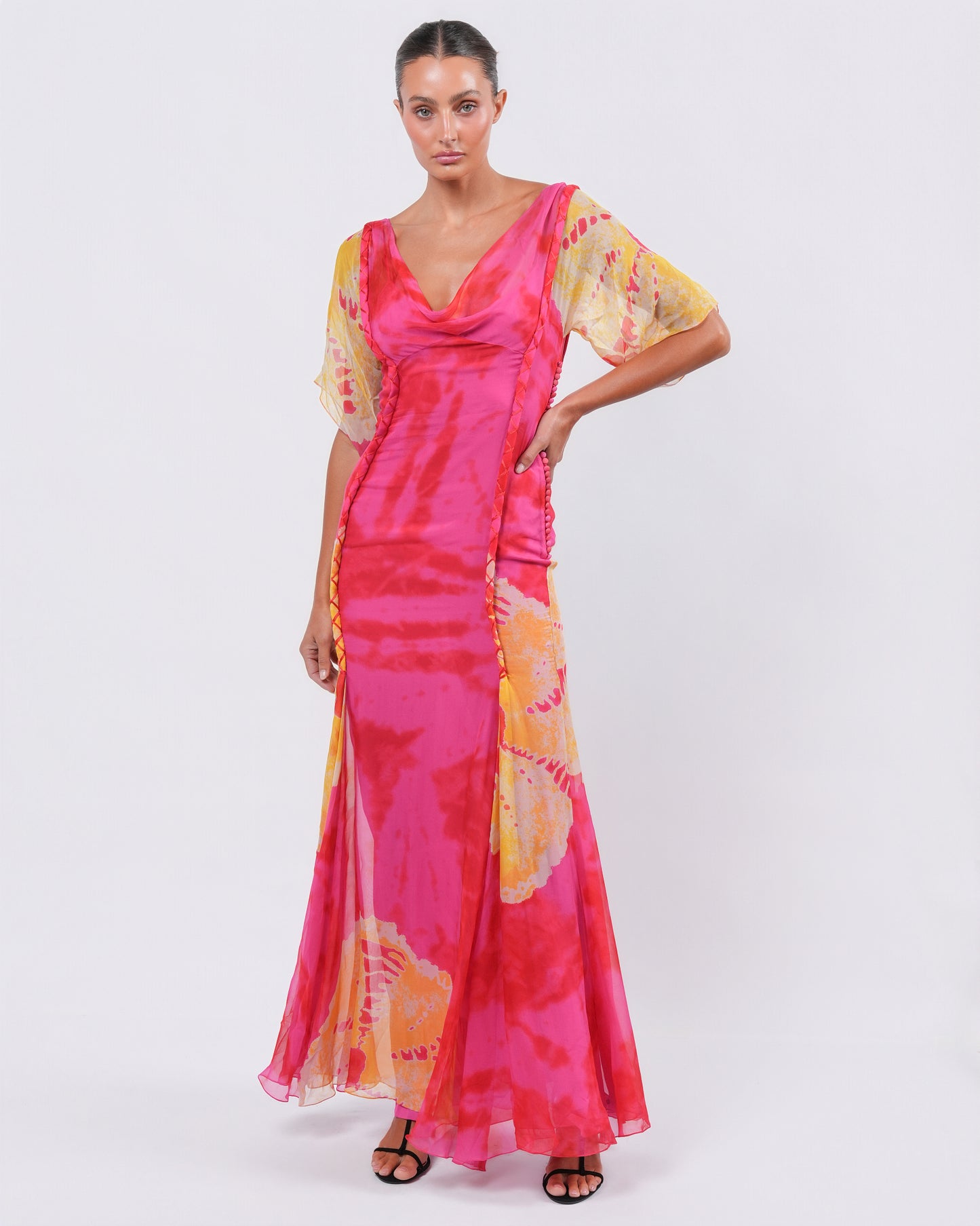 SS 2003 Tie Dye Gown