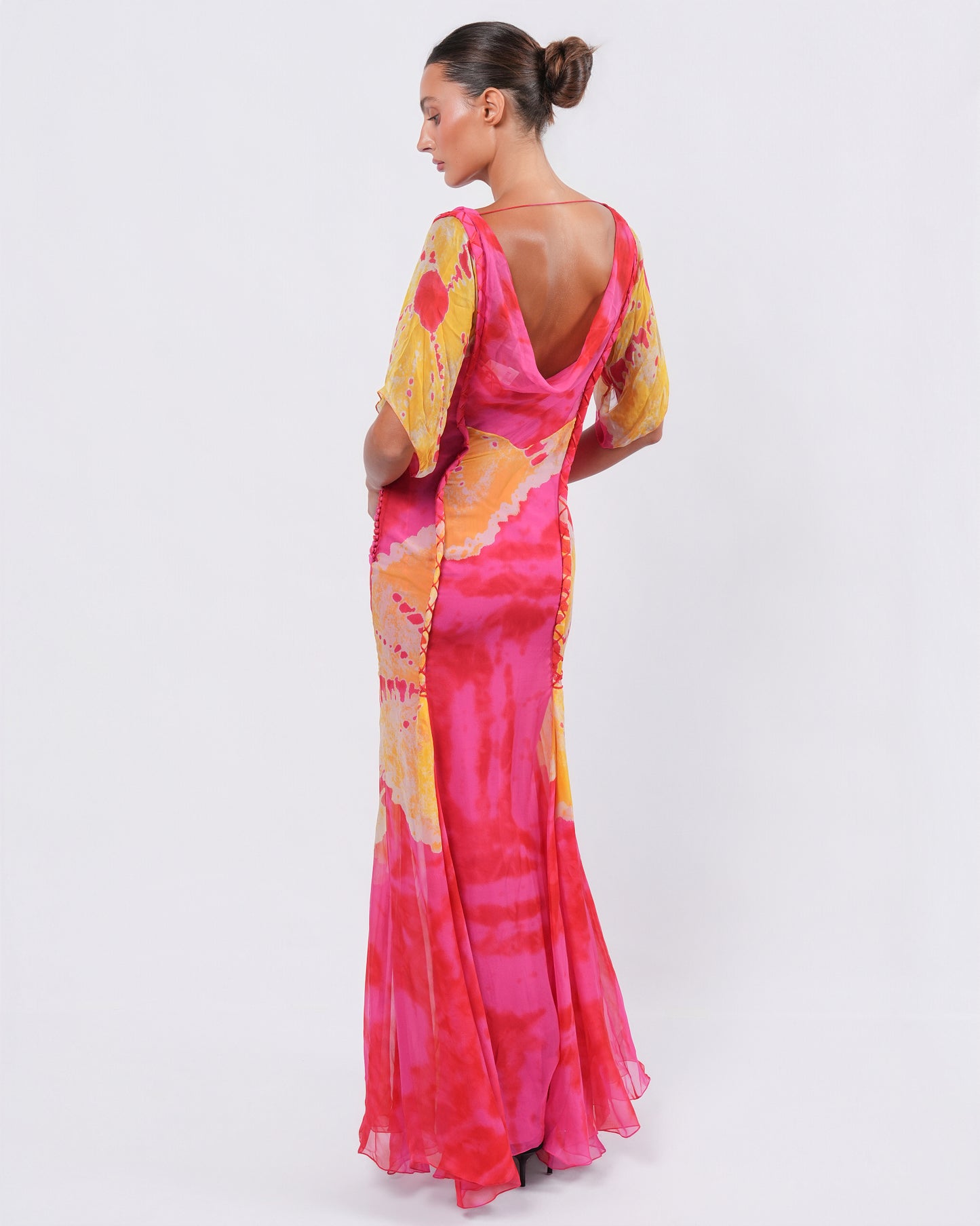 SS 2003 Tie Dye Gown