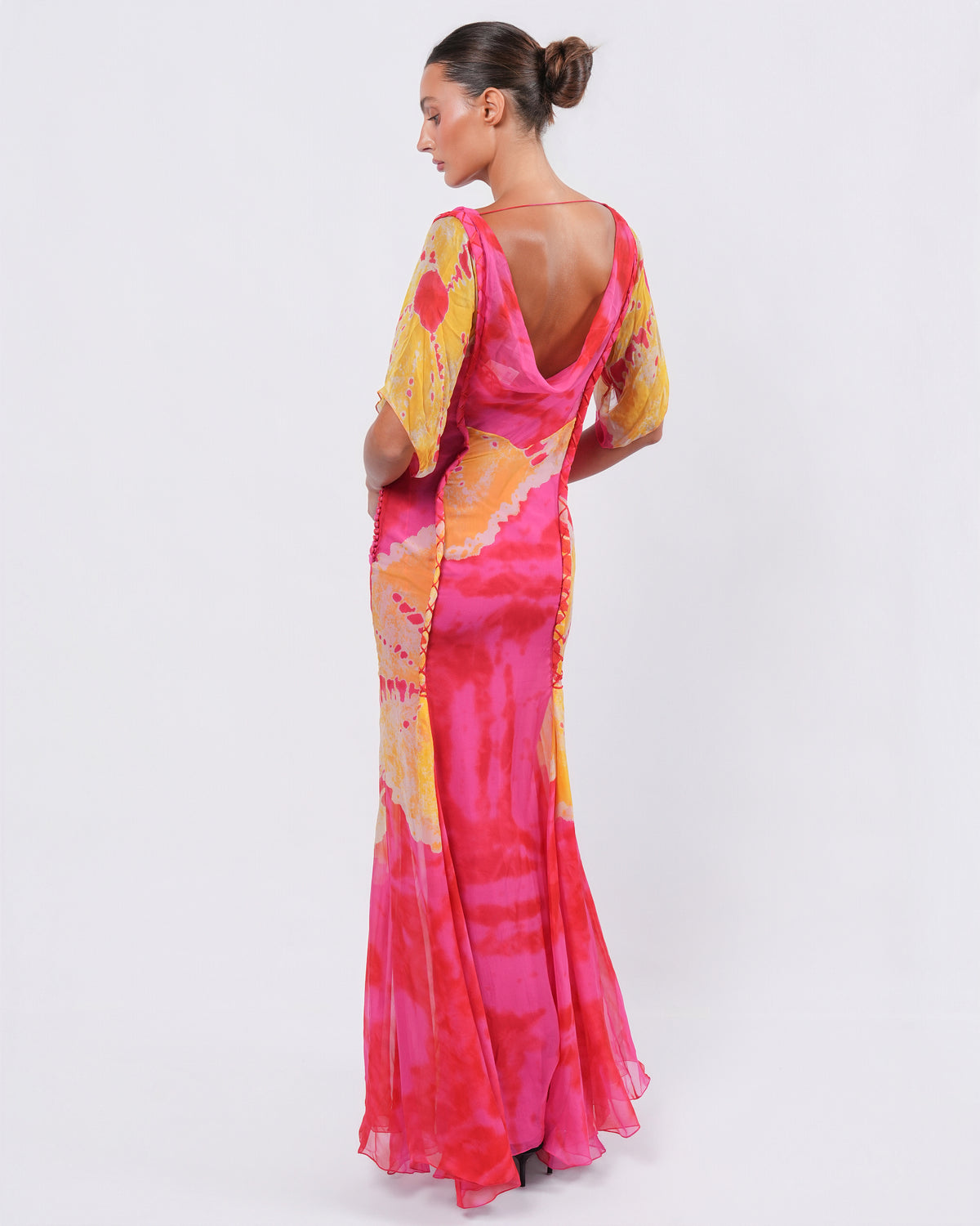 SS 2003 Tie Dye Gown