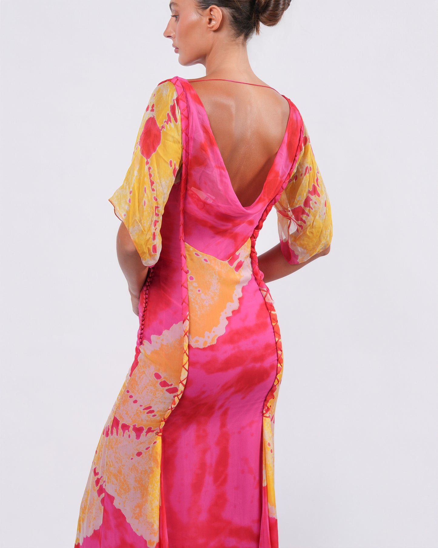 SS 2003 Tie Dye Gown