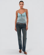 Embellished Low Rise Jeans