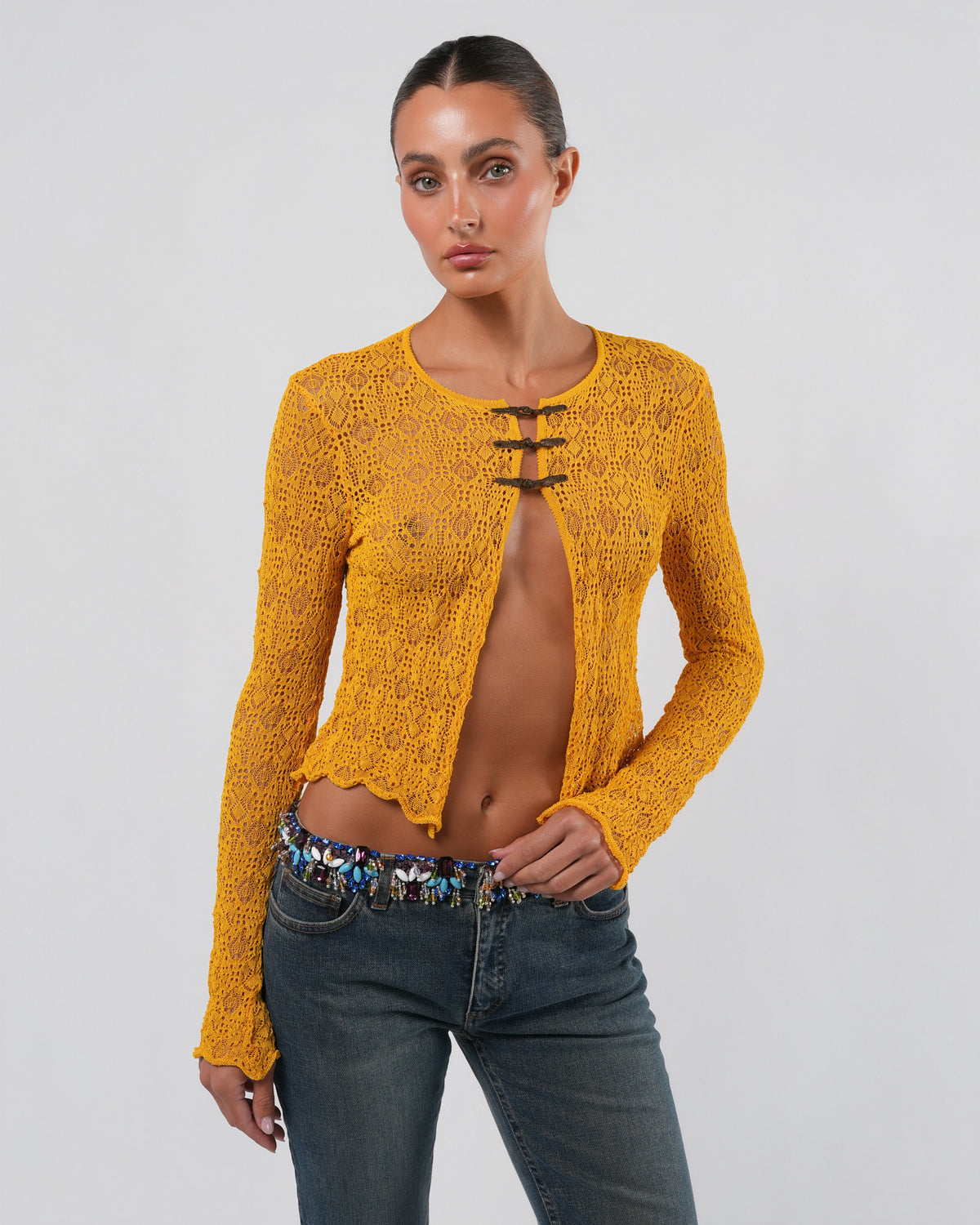 SS 1999 Knit Runway Cardigan