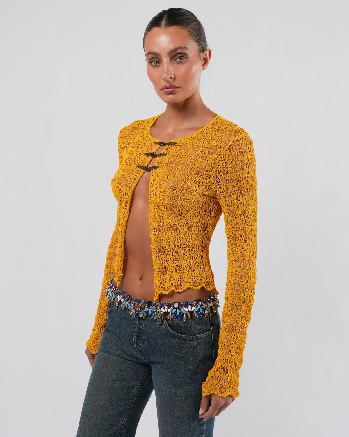 SS 1999 Knit Runway Cardigan