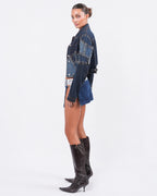 1990s JPG Jeans Pierced Denim Jacket