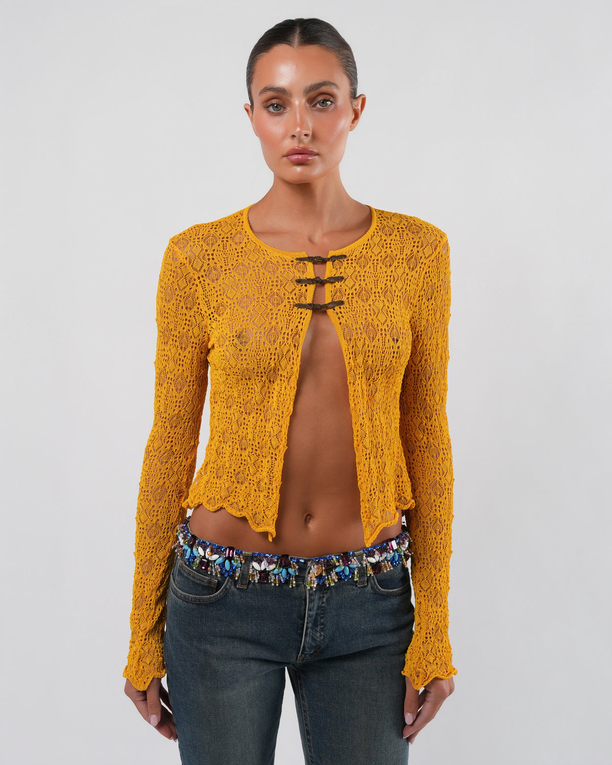 SS 1999 Knit Runway Cardigan