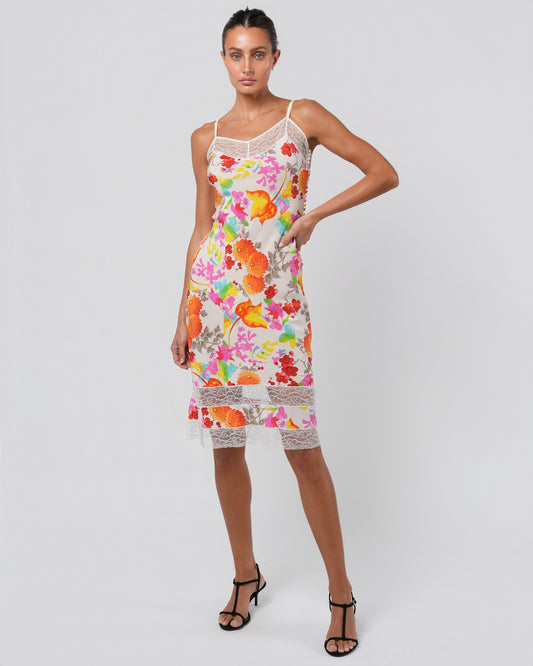 SS 2006 Floral Silk Dress
