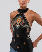 SS 2004 Silk Halter Top