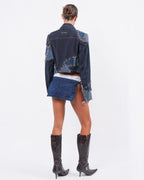 1990s JPG Jeans Pierced Denim Jacket