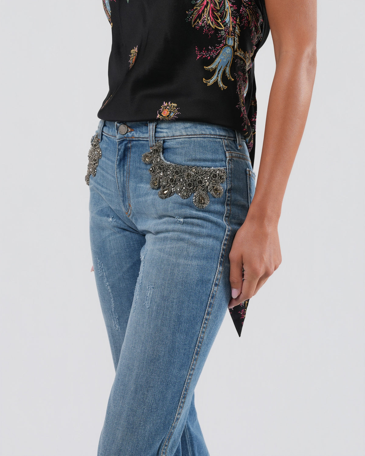 Embellished Jeans