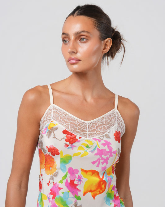 SS 2006 Floral Silk Dress