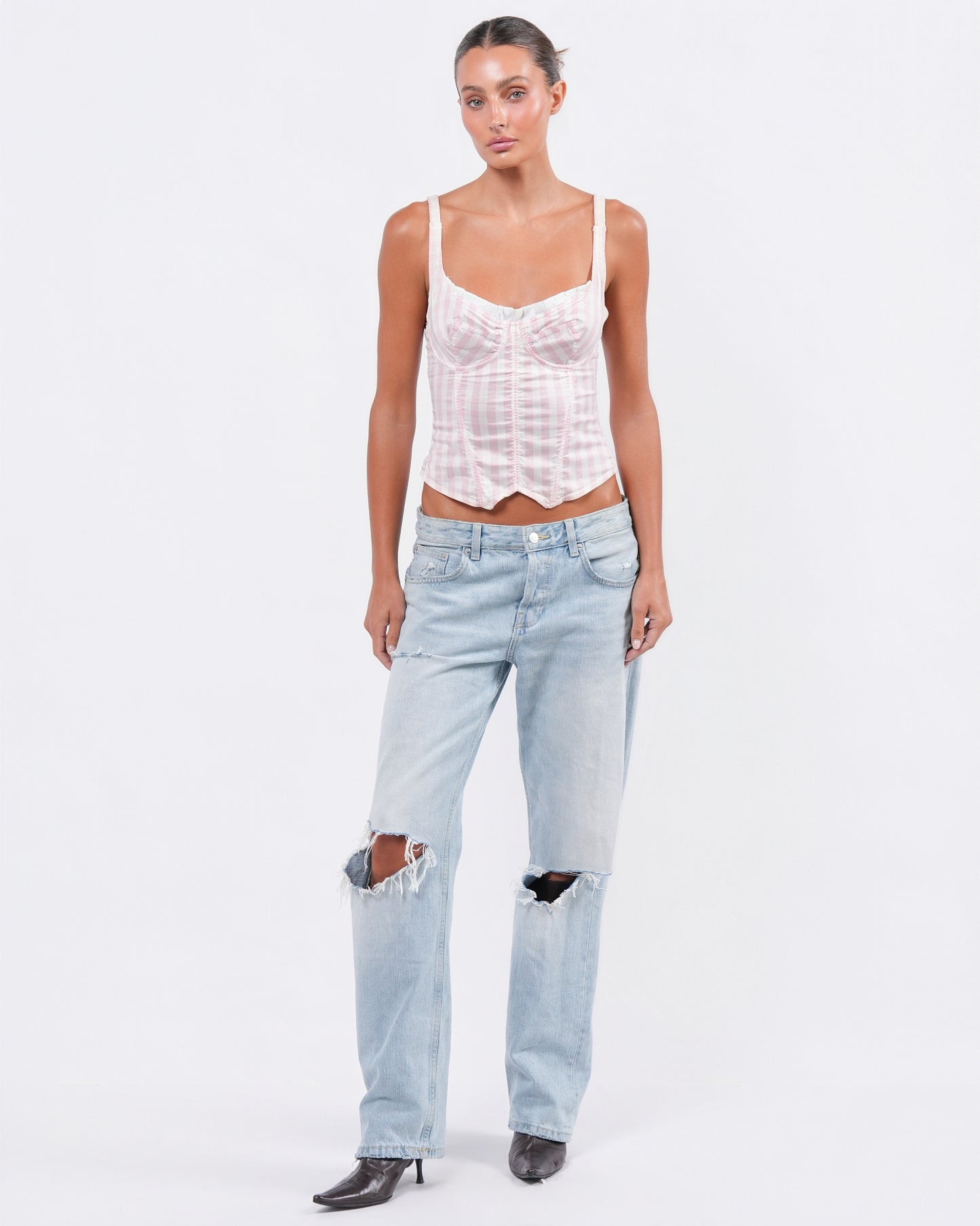 1988 Gingham Bustier