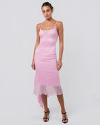 FW 2000 Pink Silk Dress