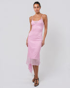 FW 2000 Pink Silk Dress