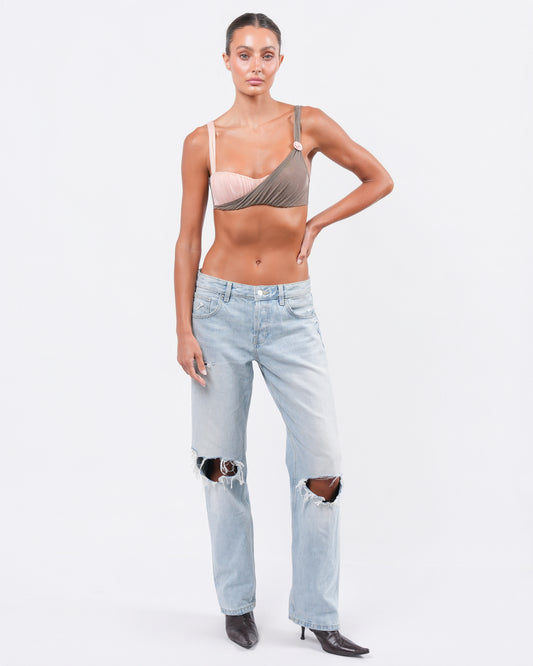 Draped Bra Top