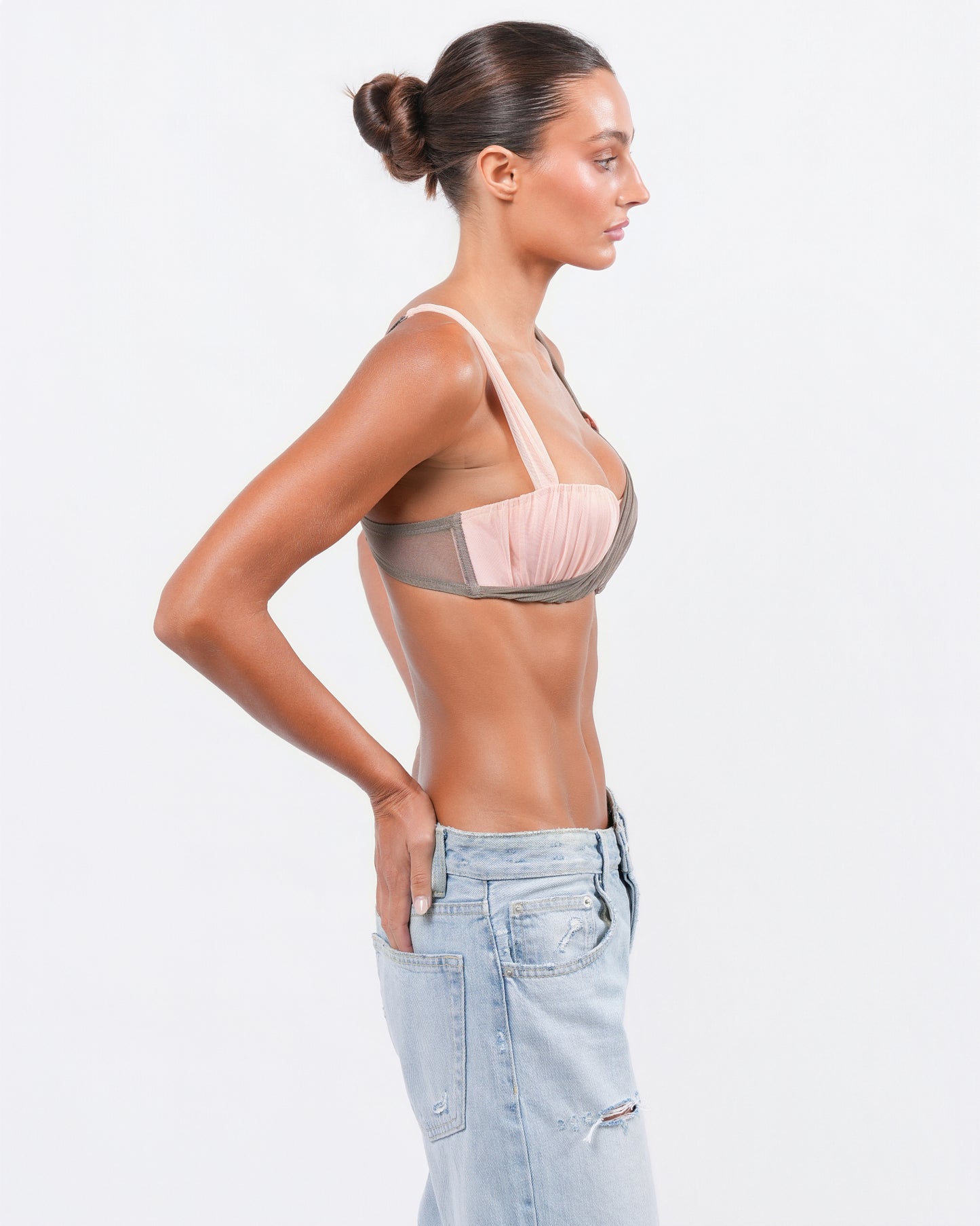 Draped Bra Top
