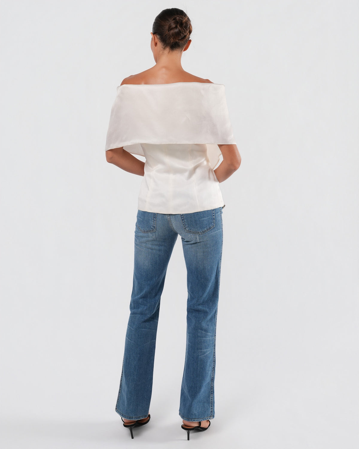 Silk Off-The-Shoulder Top