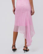 FW 2000 Pink Silk Dress