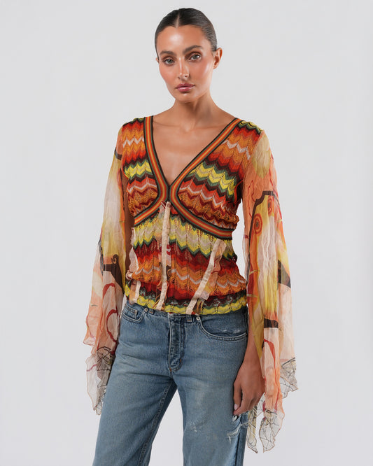SS 2005 "Dali" Print Top