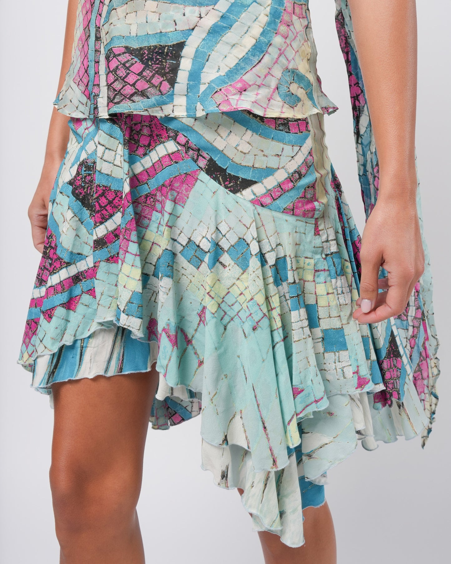 SS 2004 Top and Skirt Set