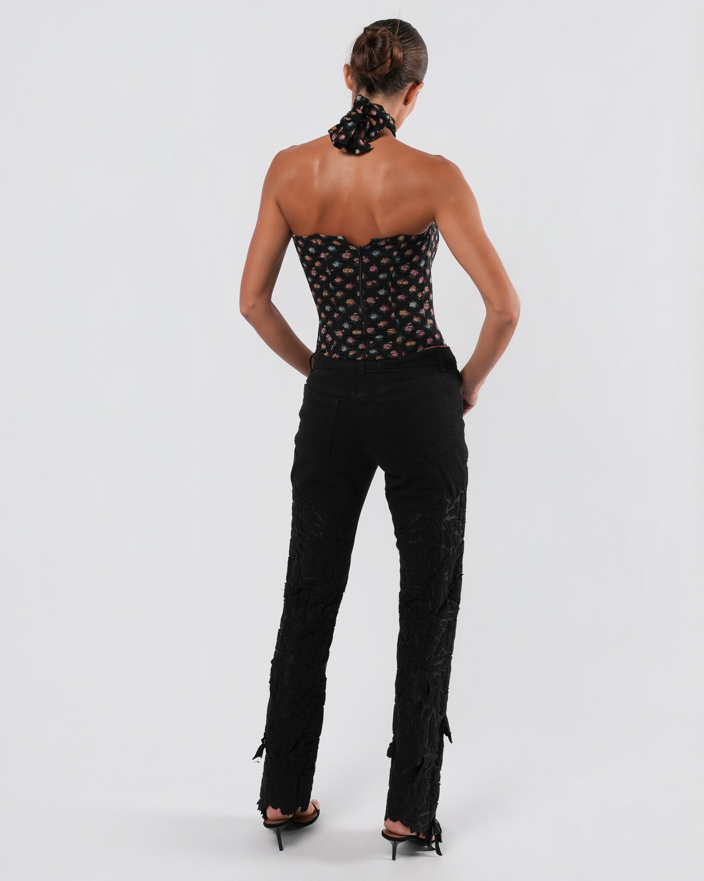 FW 2001 Bustier Top With Choker