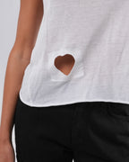 SS 2002 Heart Shaped Cut-Out Top