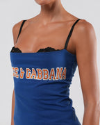 SS 2001 Crystal Embellished "Knicks" Bustier