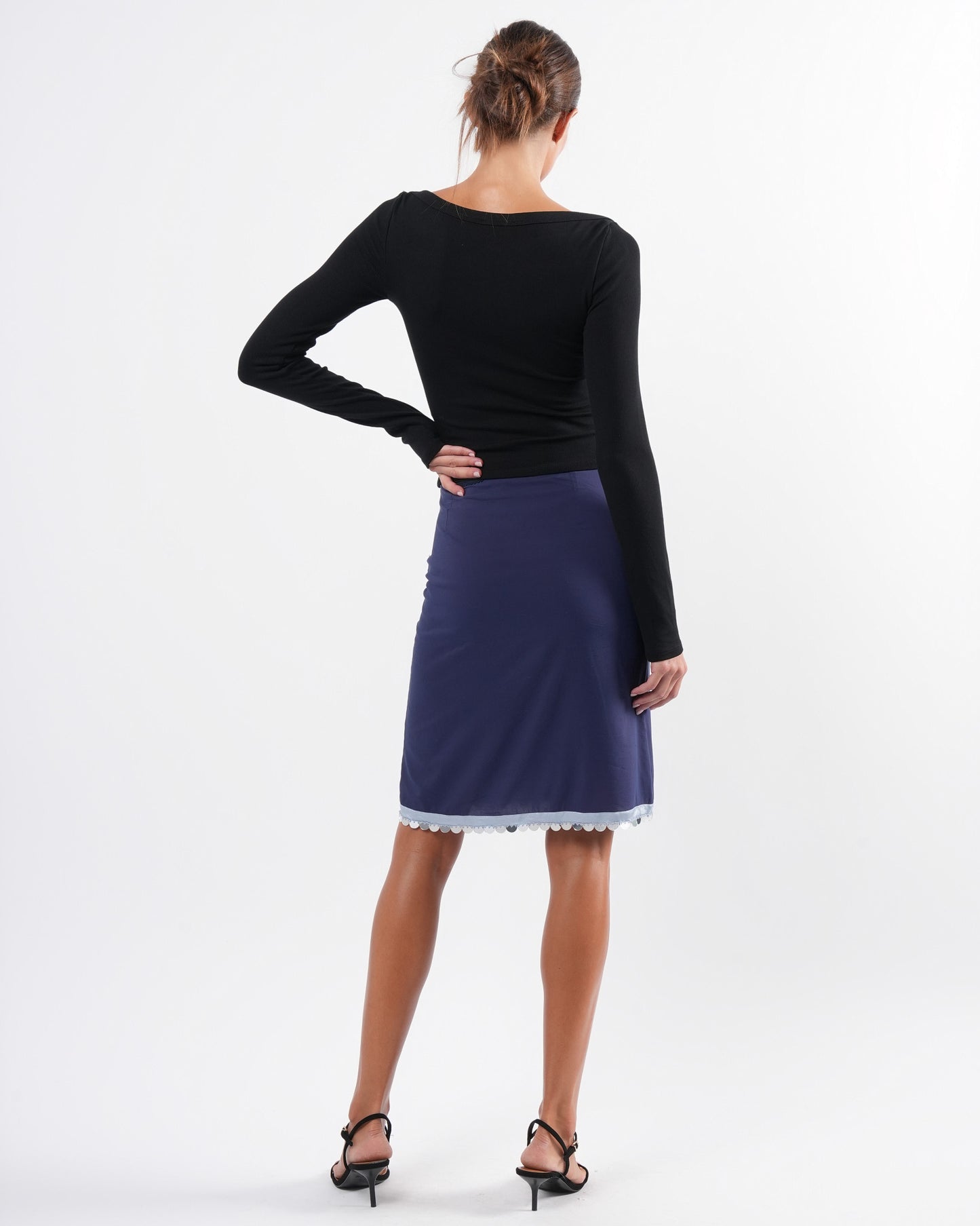 SS 2000 Sequin Embellished Skirt