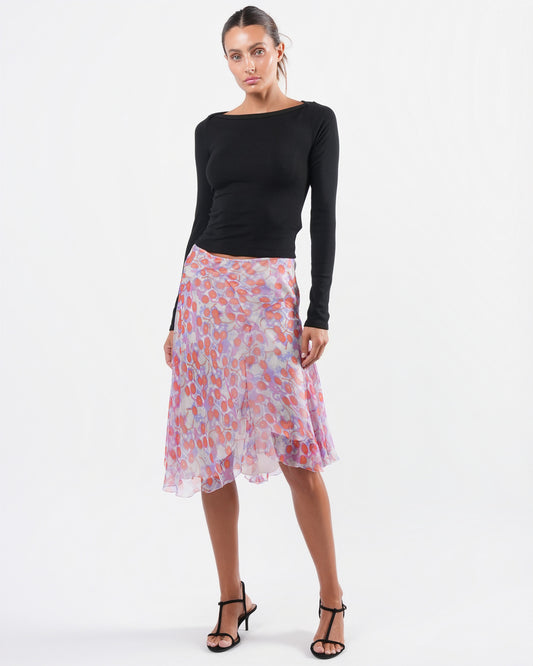 SS 2003 "Irere" Cherry Print Skirt