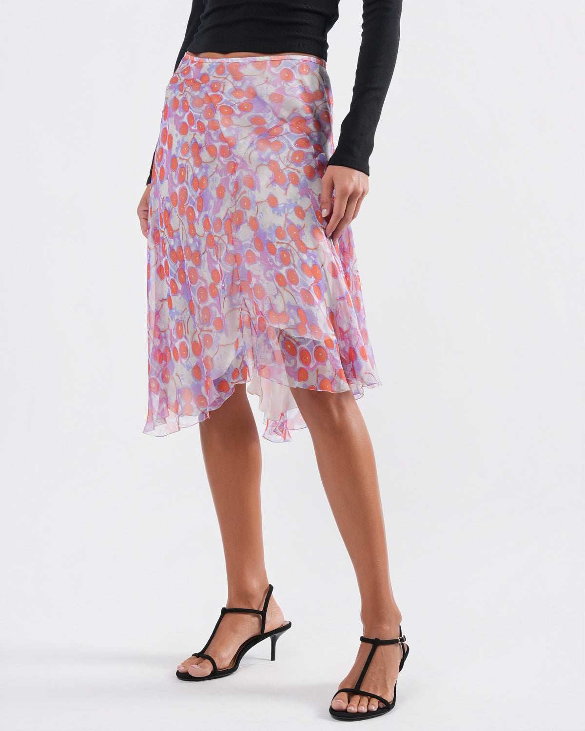 SS 2003 "Irere" Cherry Print Skirt