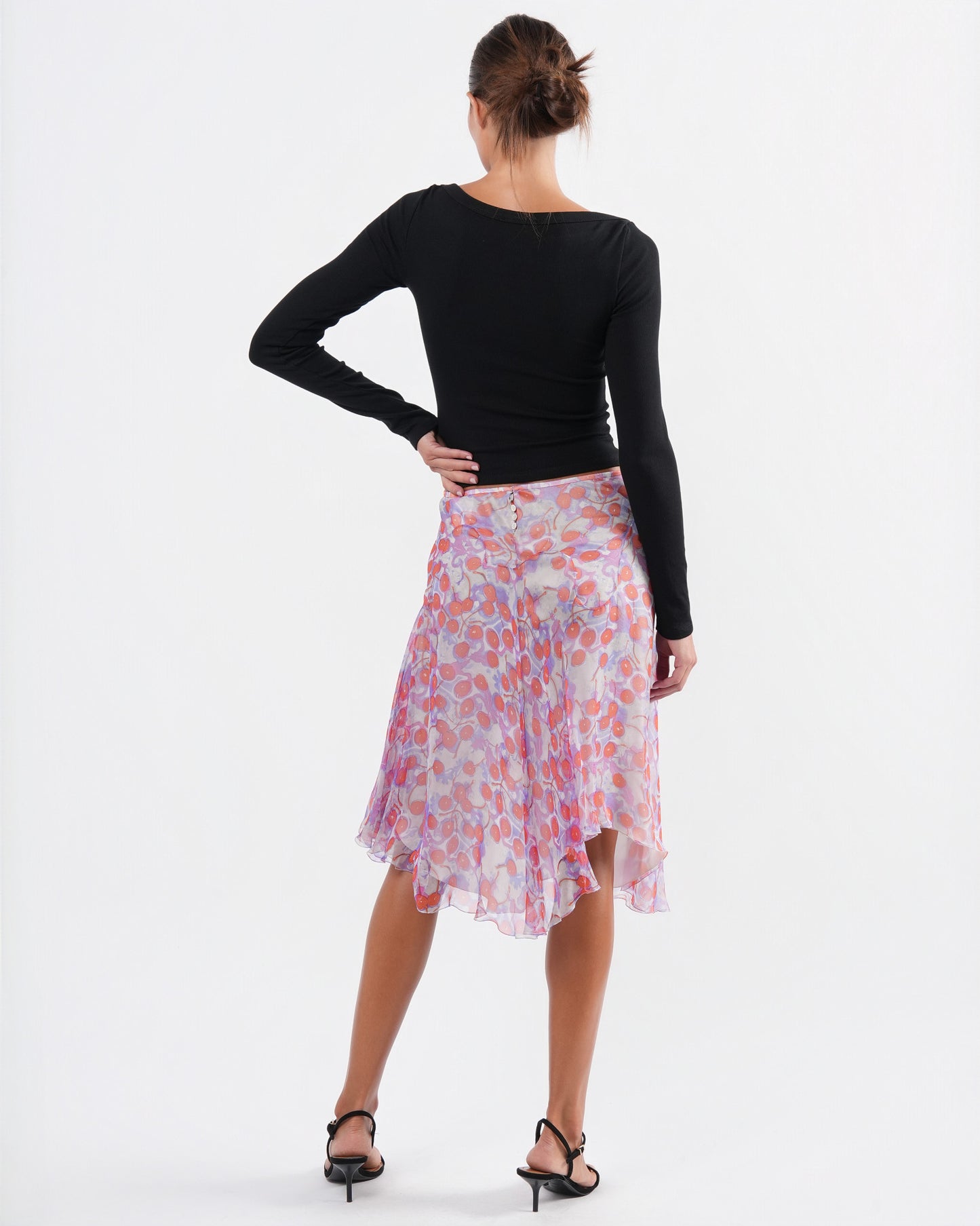 SS 2003 "Irere" Cherry Print Skirt
