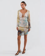 SS 2002 Lion Print Dress