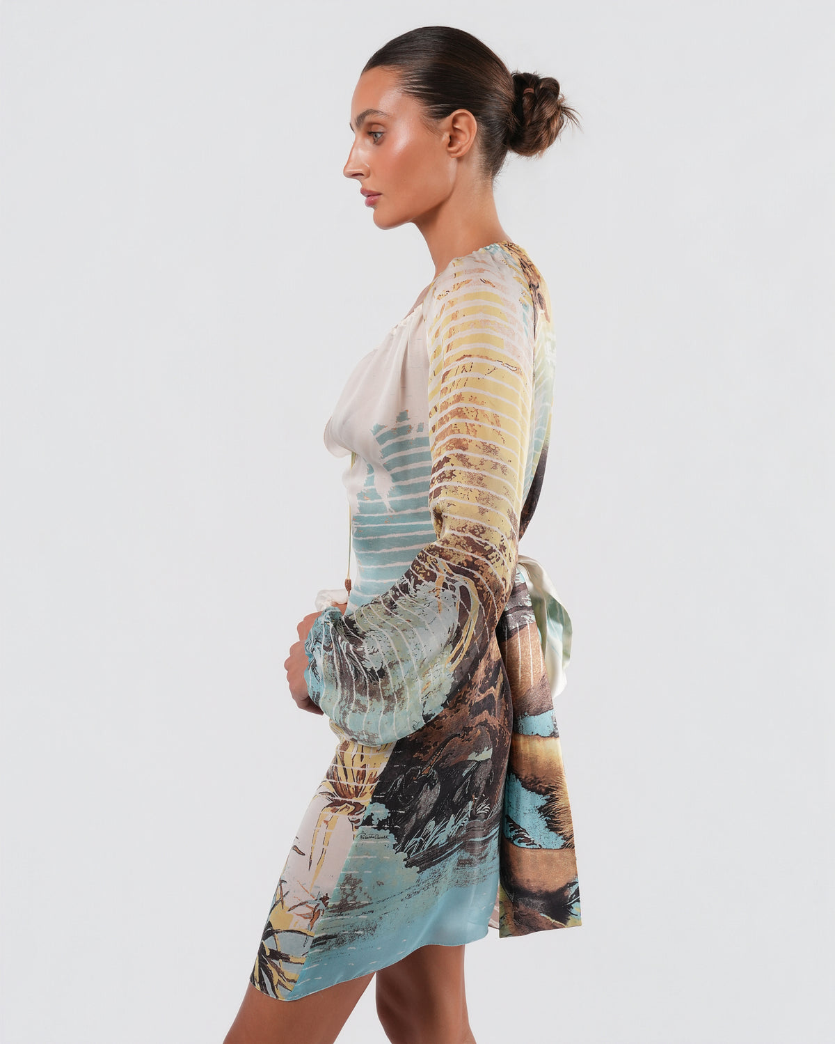 SS 2002 Lion Print Dress