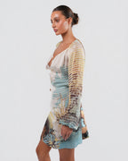 SS 2002 Lion Print Dress