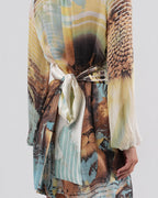 SS 2002 Lion Print Dress