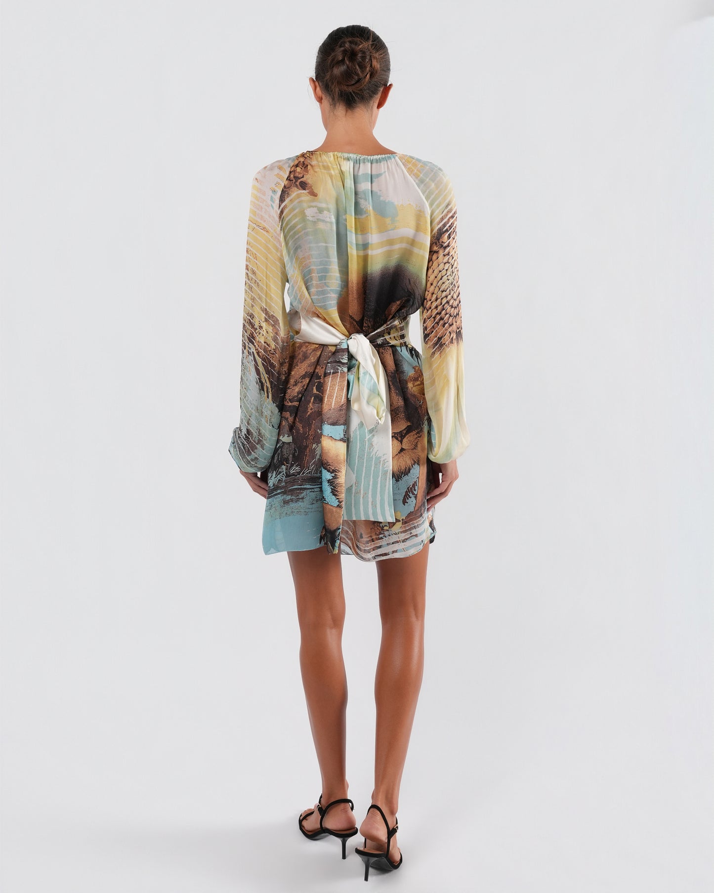 SS 2002 Lion Print Dress