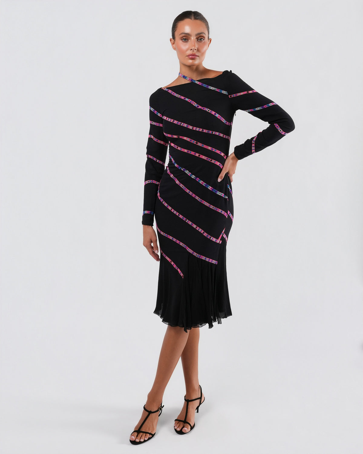 FW 2002 Runway Silk Dress