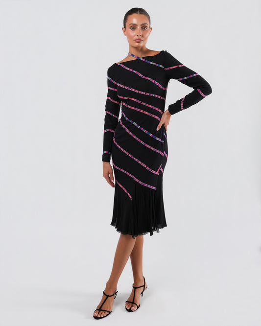 FW 2002 Runway Silk Dress