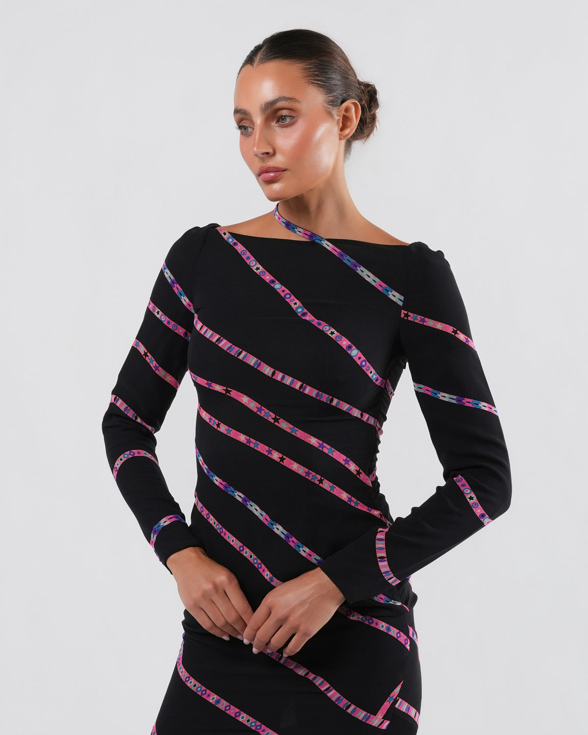 FW 2002 Runway Silk Dress