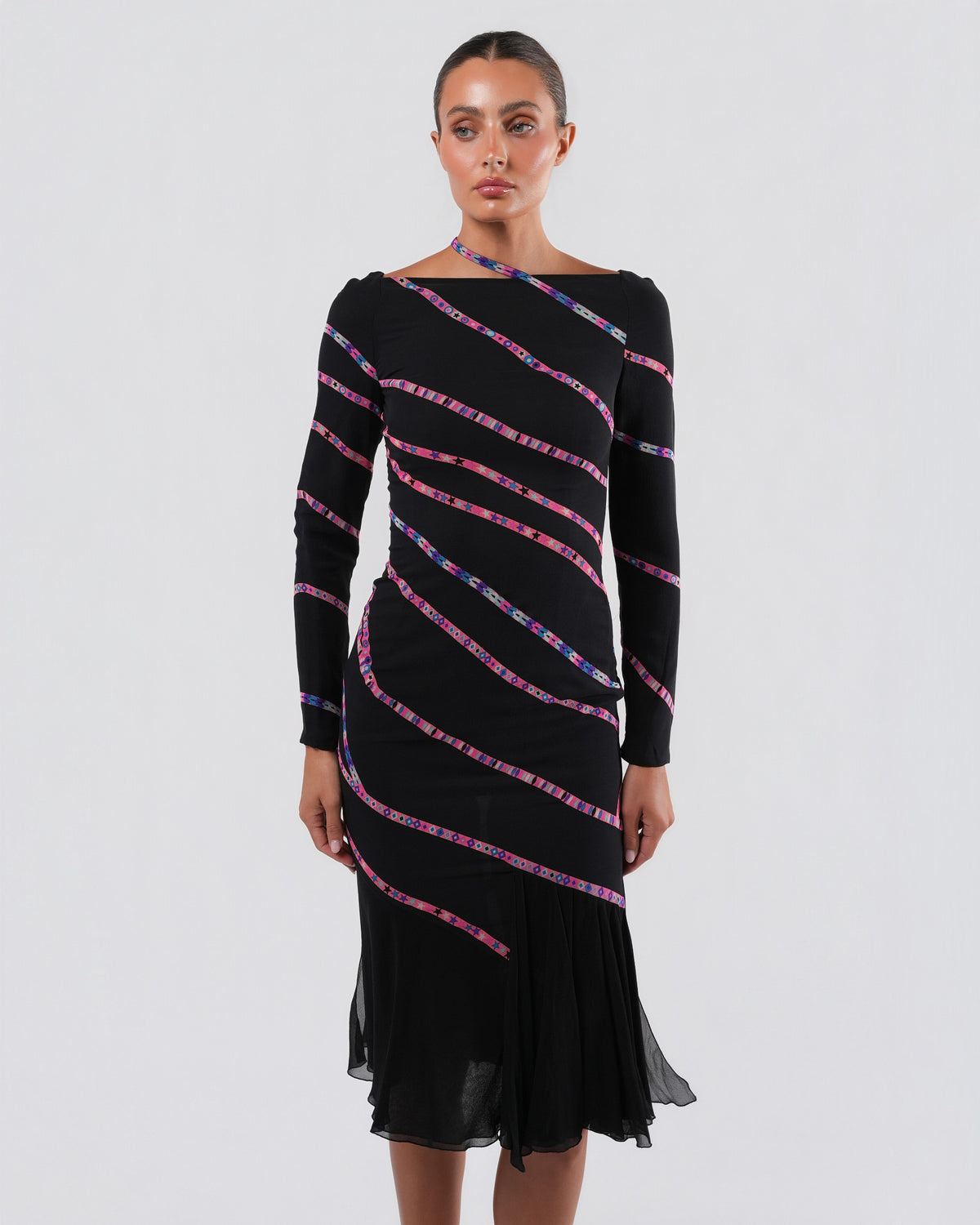 FW 2002 Runway Silk Dress