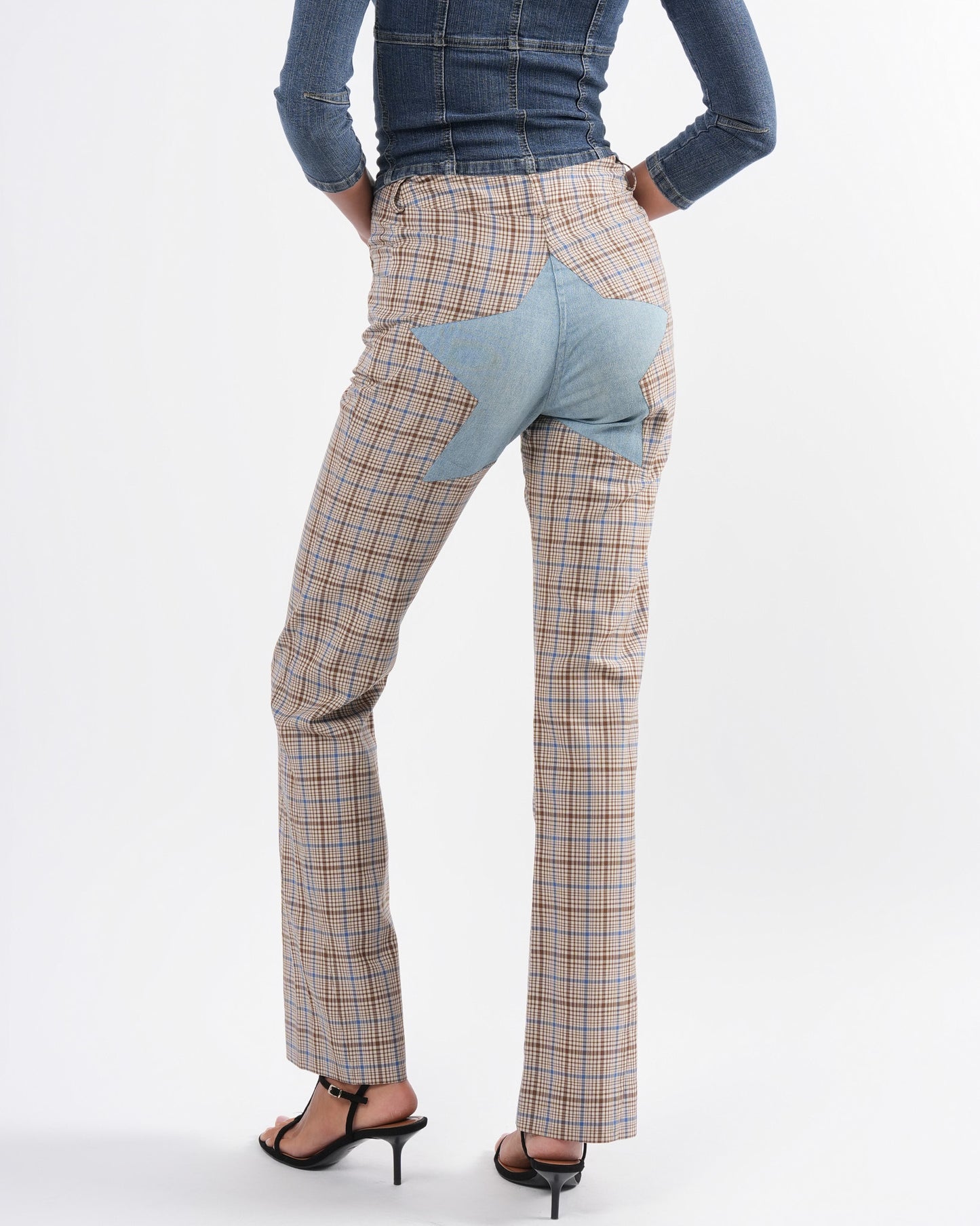 FW 2001 Ad Campaign Plaid Pants