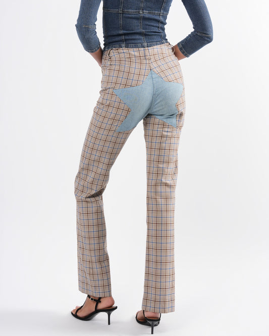 FW 2001 Ad Campaign Plaid Pants