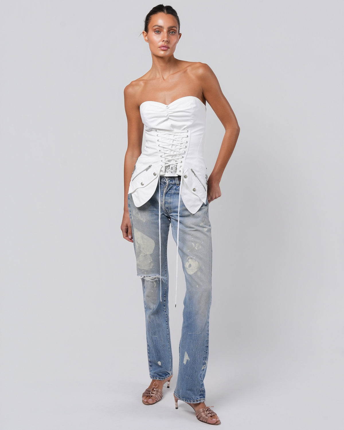 SS 2003 Embellished Bustier