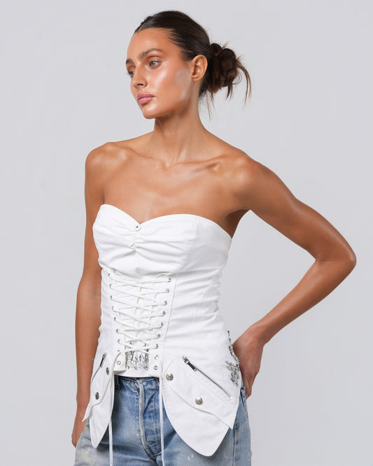 SS 2003 Embellished Bustier