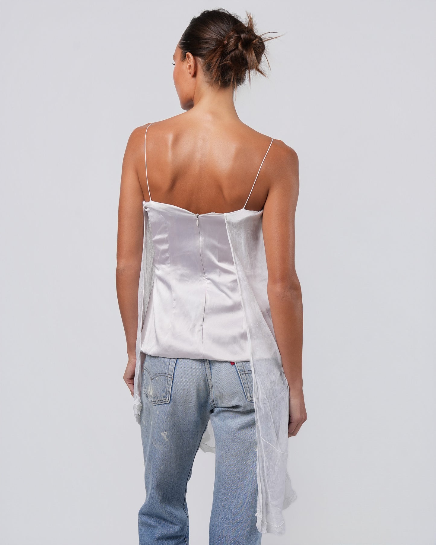SS 1998 Runway Chiffon Boned Bustier